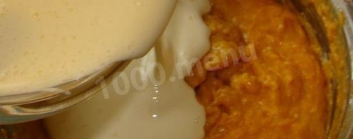 Шаг 3: тыквенного рулета с творожным кремом