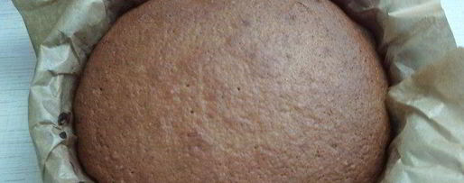 Шаг 5: воздушного тыквенно-ореховый бисквит с тыквенно-шоколадным кремом