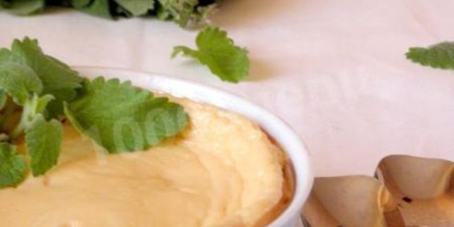 Рецепт запеченного крема из ряженки