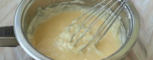 Шаг 5: заварного крема для наполеона со сгущенкой