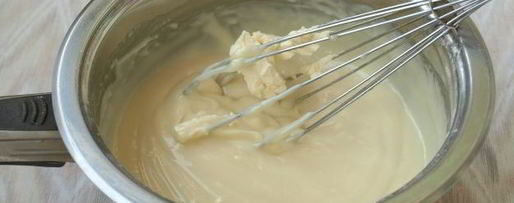 Шаг 7: заварного крема для наполеона со сгущенкой