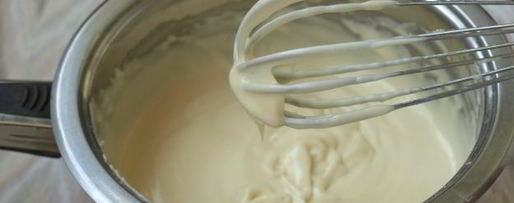 Шаг 8: заварного крема для наполеона со сгущенкой