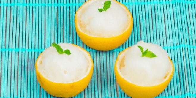 Рецепт лимонного сорбета