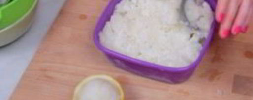 Шаг 3: лимонного сорбета