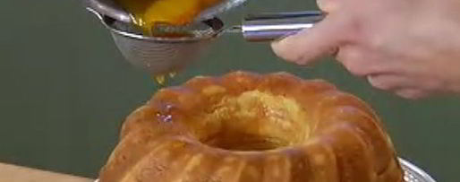 Шаг 10: манного пудинга с пряным апельсиновым сиропом