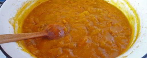 Шаг 3: абрикосового мармелада