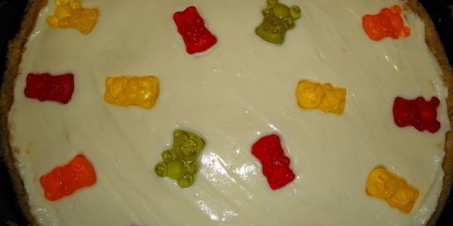 Рецепт чизкейка с мармеладками