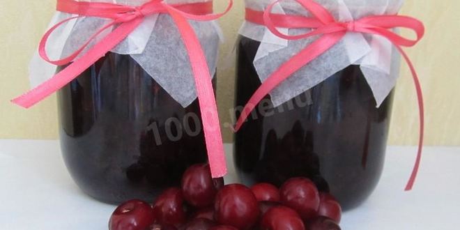 Рецепт домашнего мармелада из вишни