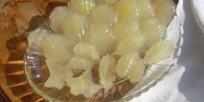 Рецепт имбирно-лимонных мармеладки 0 калорий