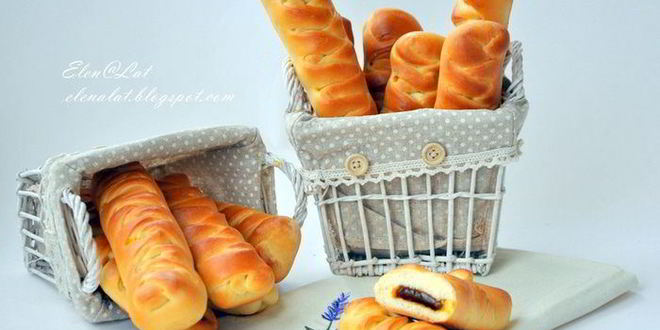 Рецепт косичек с мармеладом