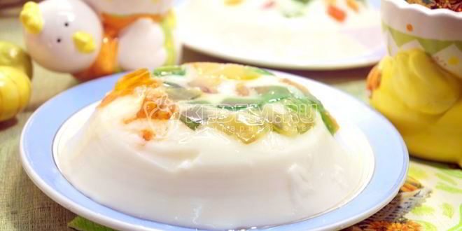 Рецепт мармелада-сливочного десерт на пасху