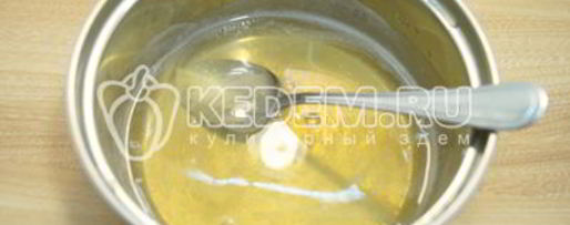 Шаг 2: мармелада-сливочного десерт на пасху