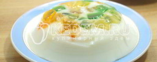 Шаг 6: мармелада-сливочного десерт на пасху