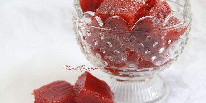 Рецепт рябинового мармелада