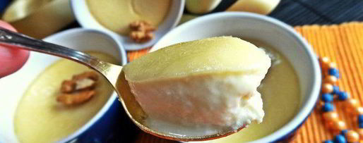 Шаг 16: медовой панны котта