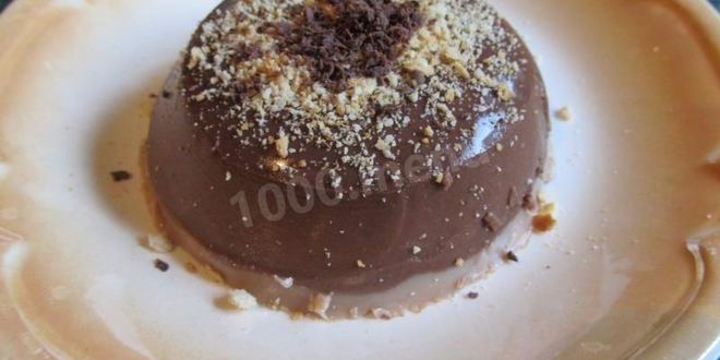 Рецепт молочного желе