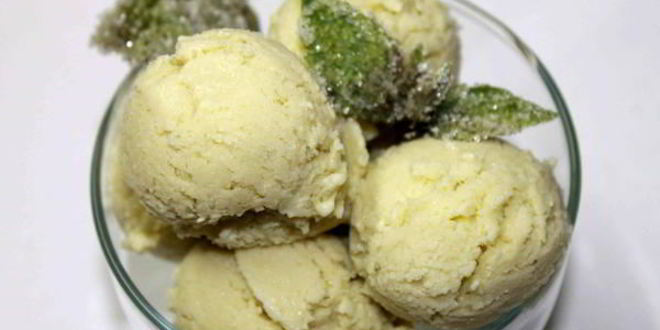 Рецепт базиликового мороженого