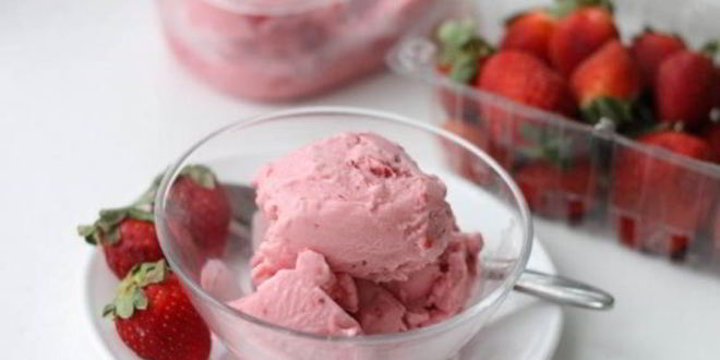 Рецепт домашнего мороженого из йогурта