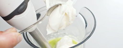 Шаг 3: йогуртового мороженого с авокадо и огурцом