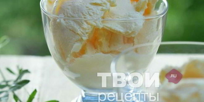 Рецепт карамельного мороженого