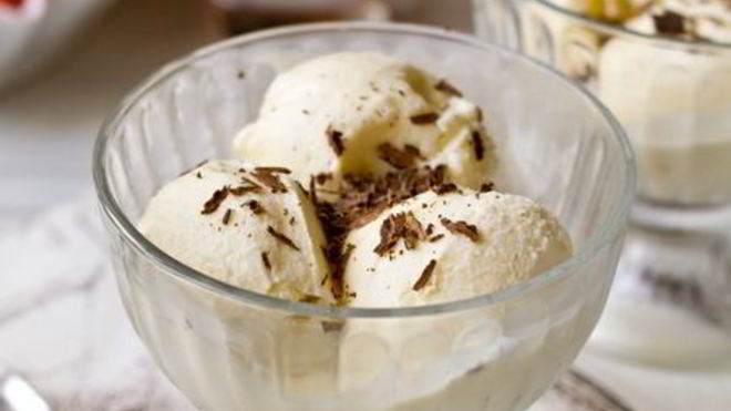 Рецепт Классического ванильного мороженого