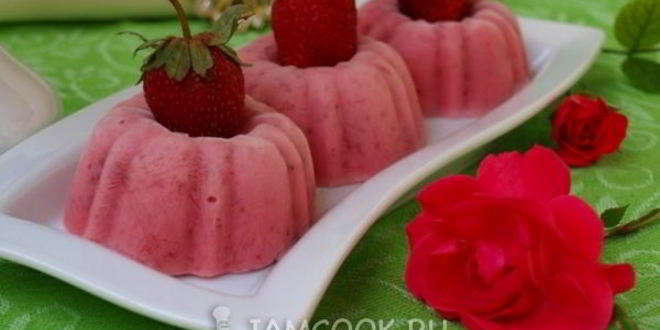 Рецепт клубничного мороженого