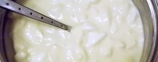 Шаг 1: кокосового мороженого с клюквой