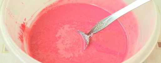 Шаг 2: малинового мороженого