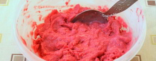 Шаг 3: малинового мороженого