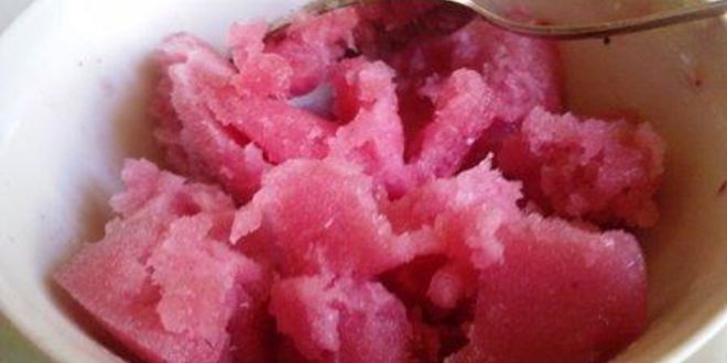 Рецепт мороженого фруктовый лед