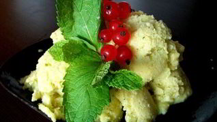 Рецепт Мороженого из авокадо и лаймов