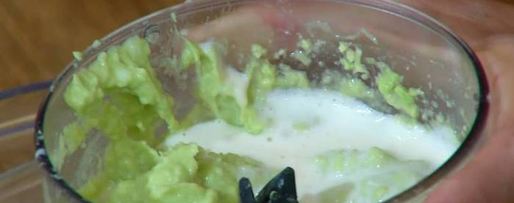 Шаг 4: мороженого из авокадо