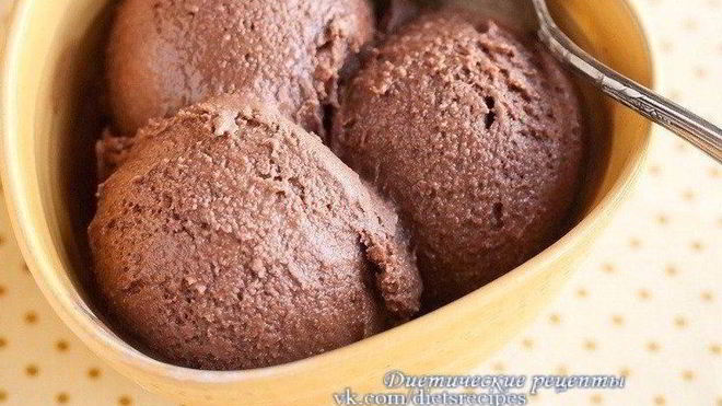 Рецепт Мороженого из банана и какао