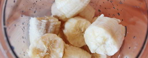 Шаг 1: мороженого из банана