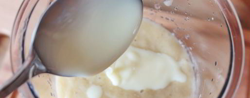 Шаг 2: мороженого из банана