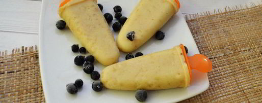 Шаг 4: мороженого из печеных яблок и банана