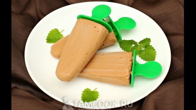 Рецепт Мороженого из шоколада и зефира