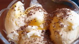 Рецепт Мороженого под соусом