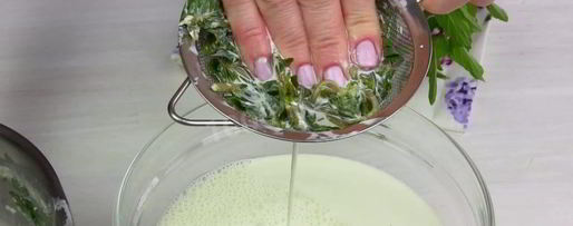 Шаг 2: мороженого с мятой и шоколадом