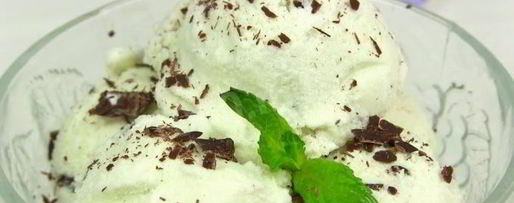 Шаг 8: мороженого с мятой и шоколадом