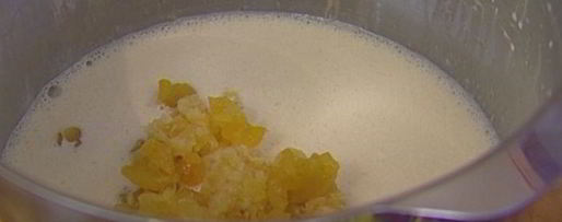 Шаг 3: мороженого с вялеными фруктами