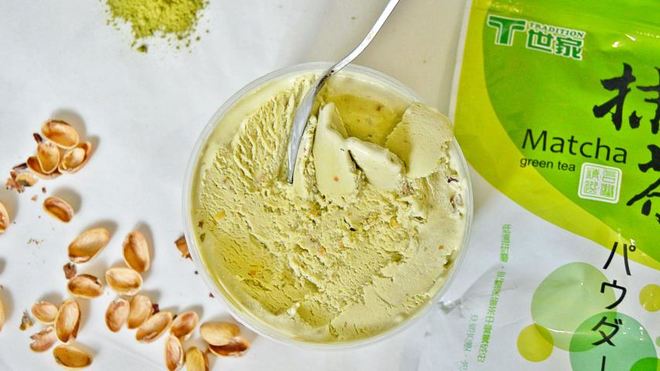 Рецепт Мороженого с зеленым чаем Matcha