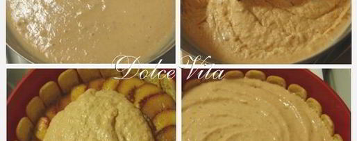 Шаг 3: персикового торта-мороженого