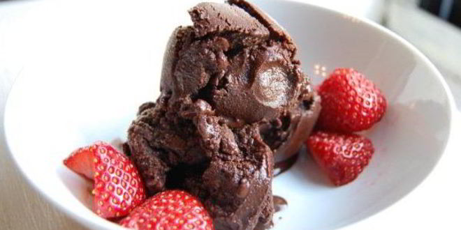 Рецепт постного шоколадного мороженого