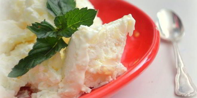 Рецепт рисового мороженого без яиц