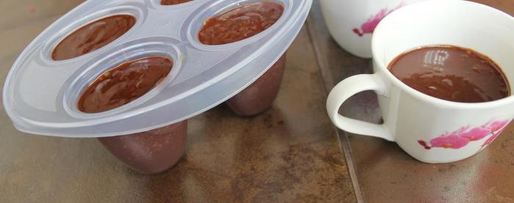 Шаг 3: шоколадного десерта-мороженого