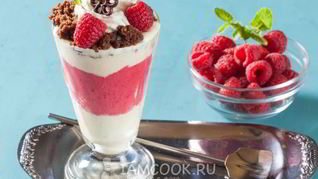 Рецепт Слоеного мороженого парфе