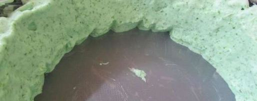 Шаг 15: торта-мороженого арбуз