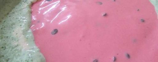 Шаг 16: торта-мороженого арбуз