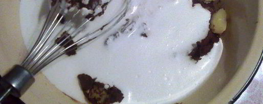 Шаг 2: торта-мороженого чоколата